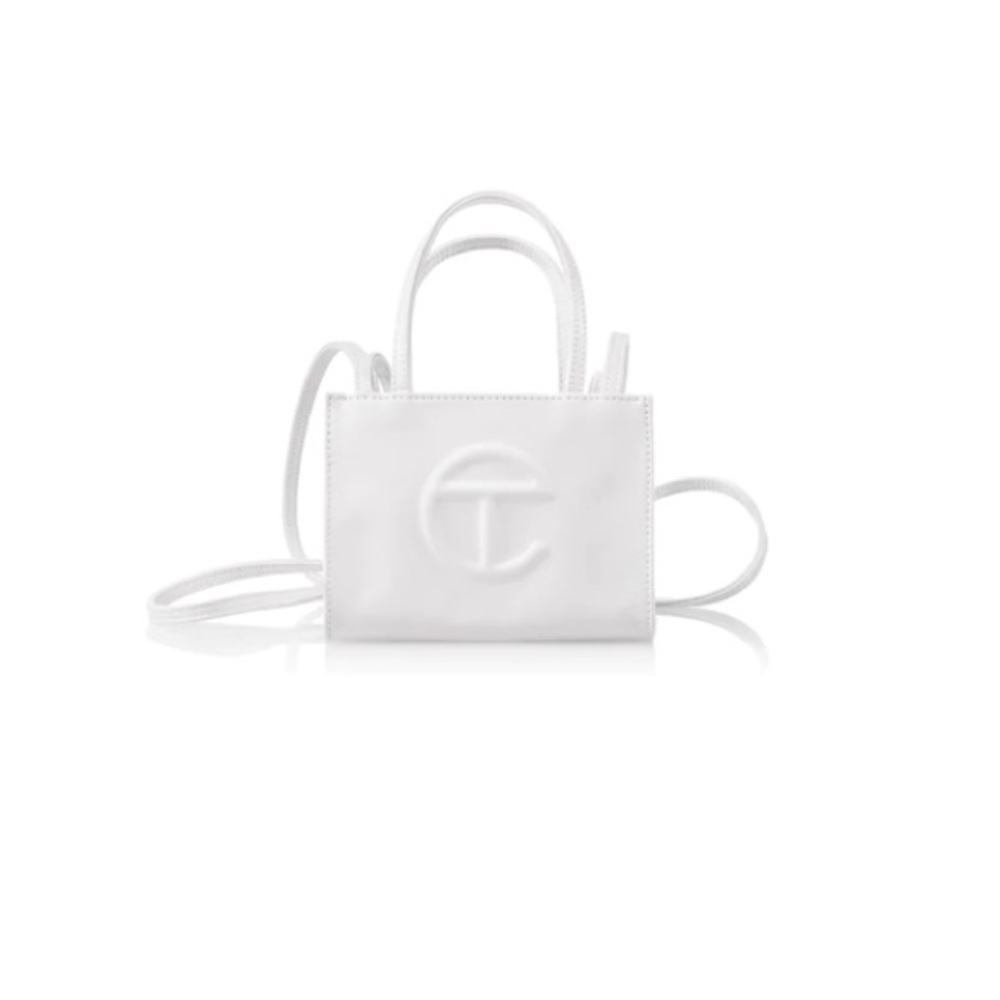 Small white Telfar bag